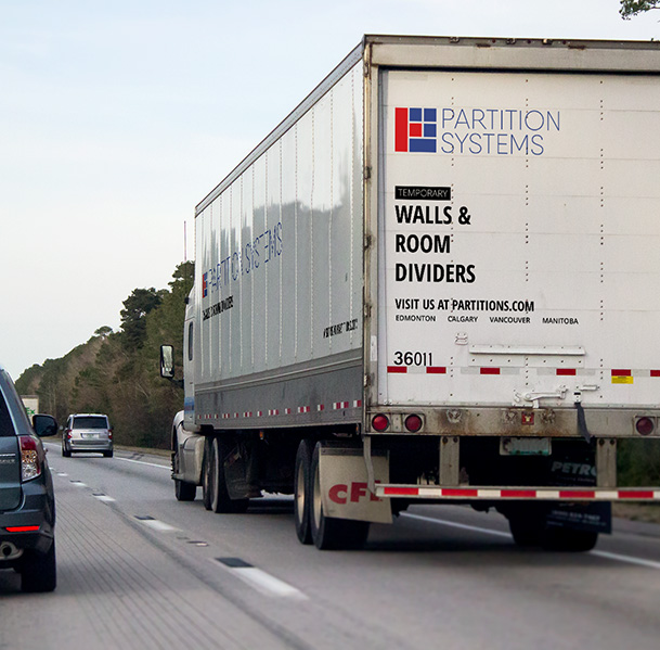 Partition Systems Truck Mockup